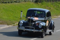 Jan Pettersson in Jonas Kohlscheen iz Švedkse, Ford Deluxe Coupe, l.1940 title=