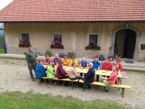 Za malico enolončnica in štrudl title=