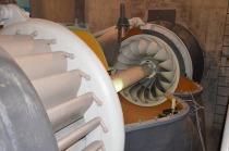 Od blizu smo si ogledali Francisove turbine title=