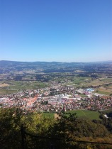 Razgled na Konjice s Skale title=