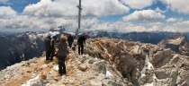 Panoramski pogled 1/4: Triglav, Kanjavec, Krn, Razor title=