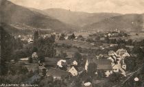 Sv. Lovrenc na Pohorju, v ospredju Kurja vas, leta 1935 (iz avtorjeve zbirke) title=