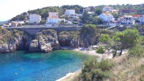 Mestna plaža z zadnjim kopanjem title=