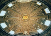 San Andrea al Quirinale, kupola title=