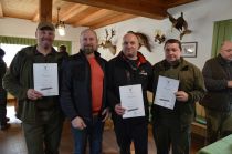 Najboljši z županom Markom Rakovnikom, ki je bil član ocenjevalne komisije:
Z leve: Tomaž Golob 3. mesto, Marko Rakovnik, Miloš Gorenjak 1. mesto, Robert Kapun 2. mesto. title=