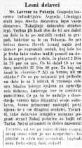 Razmere na Lešnikovo žagi
(Delavska pravica, 13. 9. 1928) title=