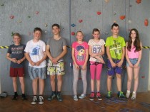 Najstarejši so se izkazali s pogumom, vzdržljivostjo in vedno boljšo tehniko plezanja title=