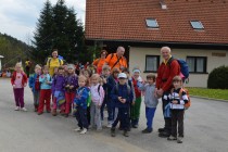 Daleč najštevilčnejša predšolska skupina neumornih cicibanov je prišla iz Ruš title=