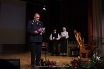 Predstavnik gasilske zveze Slovenije Jože Derlink title=